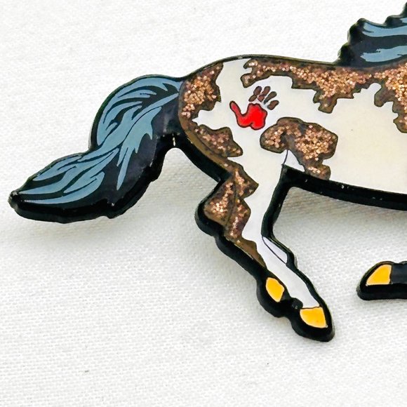 South Dakota Destination Imagination Horse Tac/Lapel Pin (2017) - Picture 3 of 6